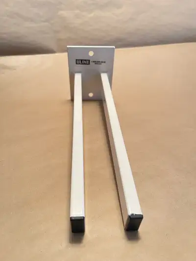 Brand New Uline 12" Double Prong Tool Racks $30 each/ $50 both, View more