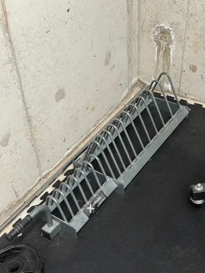  Bumper plate storage rack, Voir plus