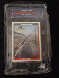 Legends of Indy Car 100 card set - sealed premier edition