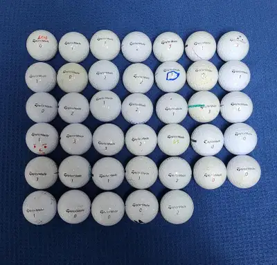 40 balles de golf TaylorMade tel que photo, View more