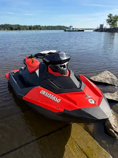 Selling a very well maintained 2017 Seadoo spark 90hp 2up with IBR. Machine has 155 hours and will c...