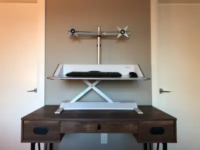 Fellowes Lotus White Desk Riser, View more