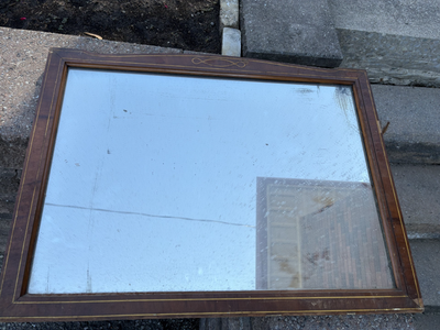 Vintage Mirror - rectangular - wooden, View more
