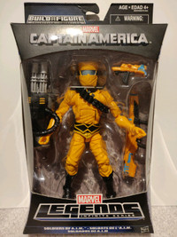 New Marvel Legends Soldiers of AIM Captain America Mandroid BAF