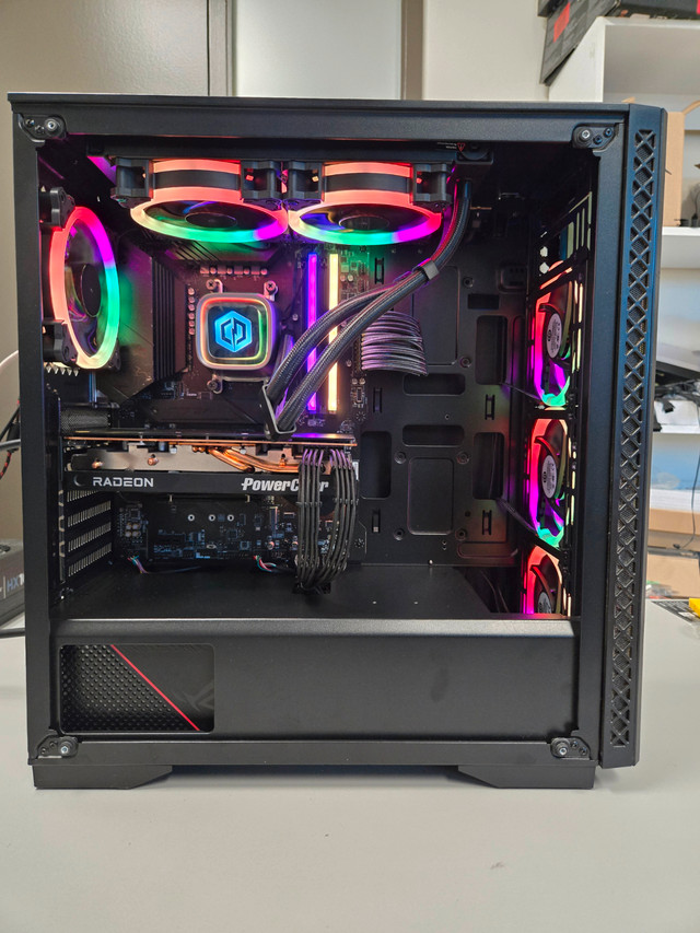 Beast Gaming PC - RX 6750XT - Ryzen 5500 - 16GB - 512GB NVMe SSD in Desktop Computers in Oakville / Halton Region - Image 2