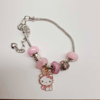 Hello Kitty European Beaded Bracelet 