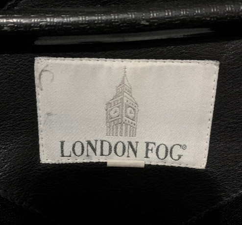 Men's London Fog Black Leather Jacket - size XL in Men's in Hamilton - Image 2