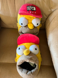 Homer Simpson slippers