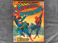 Marvel Treasury #28 Superman and Spiderman (1981) Vintage Comic