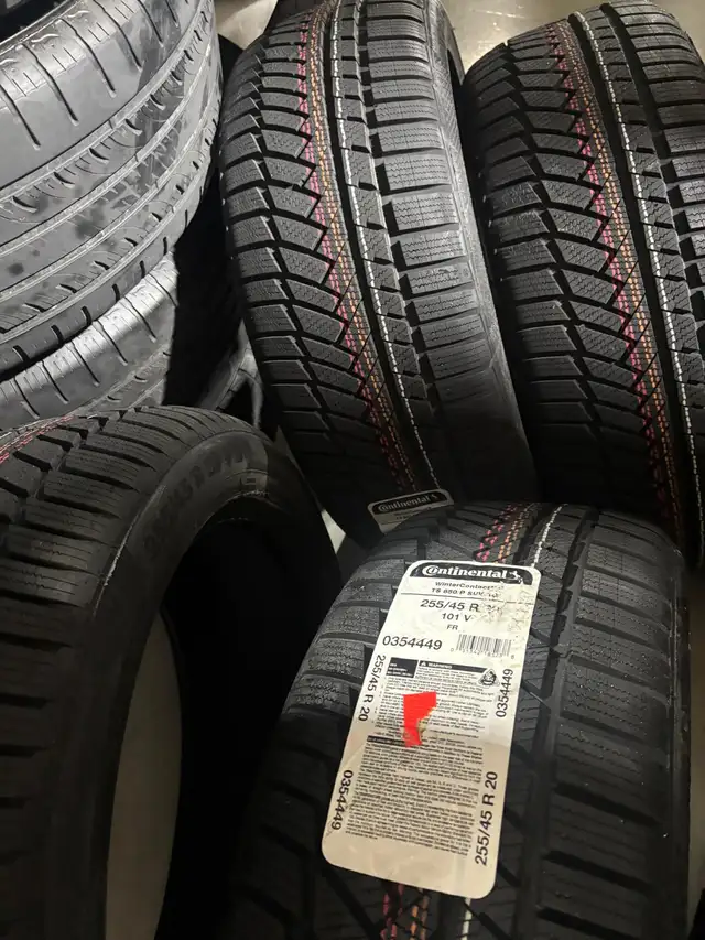 NEW 255/45/R20 Continental snows– Audi Q5/ SQ5/ XC60/ Flex/ MKT in Tires & Rims in Oakville / Halton Region - Image 3