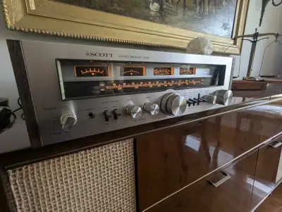 Scott 350R AM/FM stereo receiver, View more