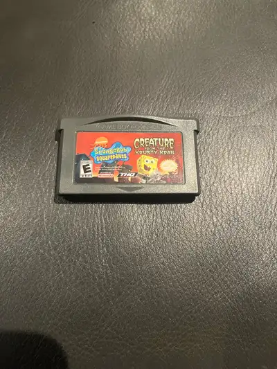 SpongeBob Creature from the Krusty Krab Gameboy Advance, View more