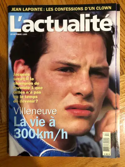 MAGAZINE L’ACTUALITÉ DU 15 OCTOBRE 1995, View more