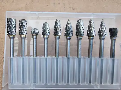 10 Pc.  Deburring Tips Brand New Never Used Still In The Case, View more