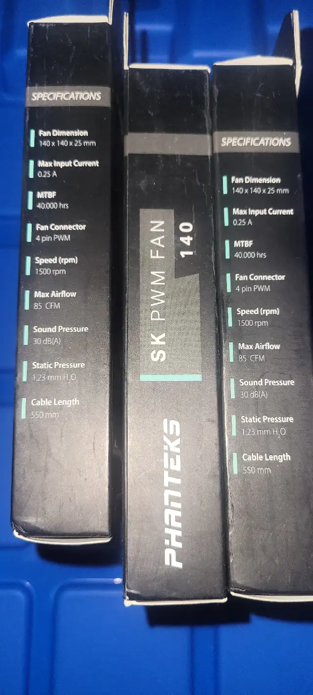 140mm New Phanteks PWM Fan  in System Components in Ottawa - Image 4