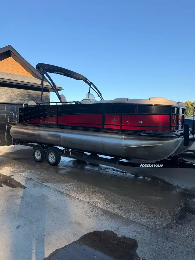 Berkshire Tritoon Priced to Sell | Powerboats & Motorboats | Brandon ...