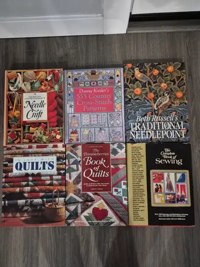Books Needle Craft, Cross-Stitch Patterns, Quilts, Sewing., View more