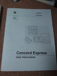 GE Interlogix Concord Express security system