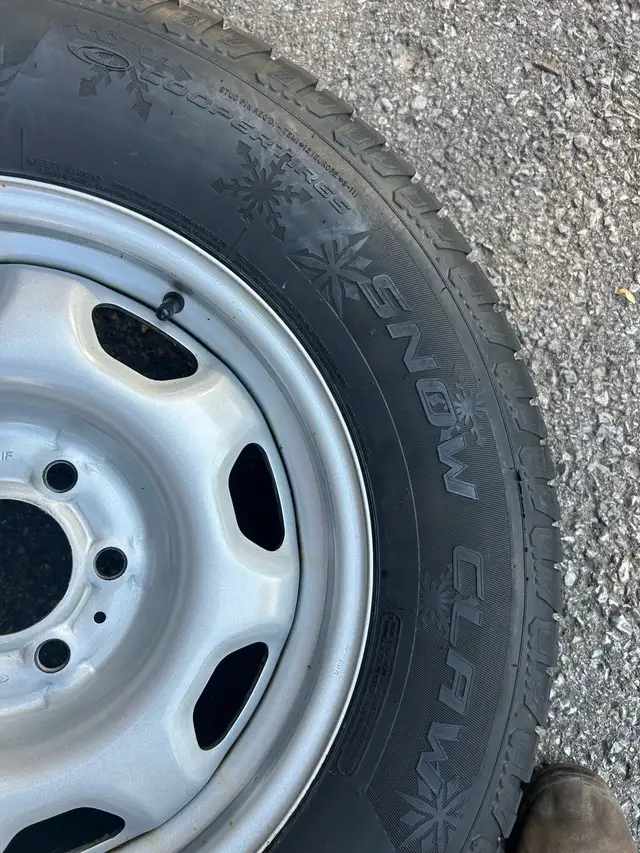 Ford Rims 17” on Cooper Snow Claws in Tires & Rims in Kawartha Lakes - Image 3