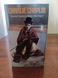 Charlie Chaplin Comic Classics from the Past 4 VHS Set