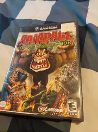 Rampage Total Destruction GameCube Game.