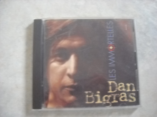 CD Dan Bigras / Les Immortelles in CDs, DVDs & Blu-ray in Saguenay