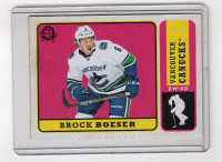 CARTE DE HOCKEY 2018-19 OPC Box Bottom brock boeser