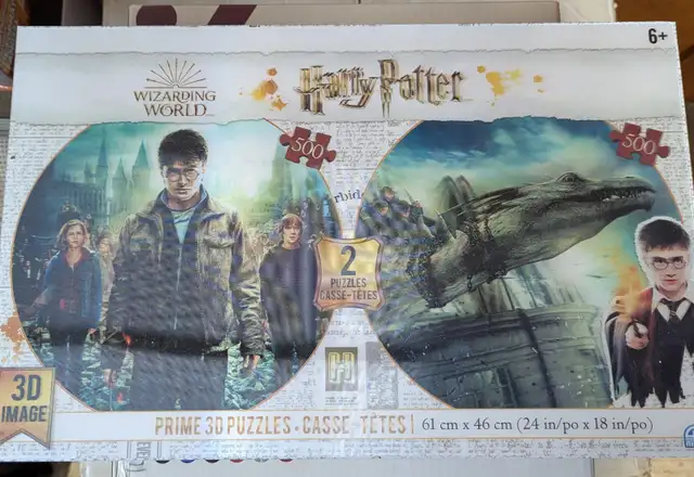 Harry Potter - New - 3D Image Puzzles