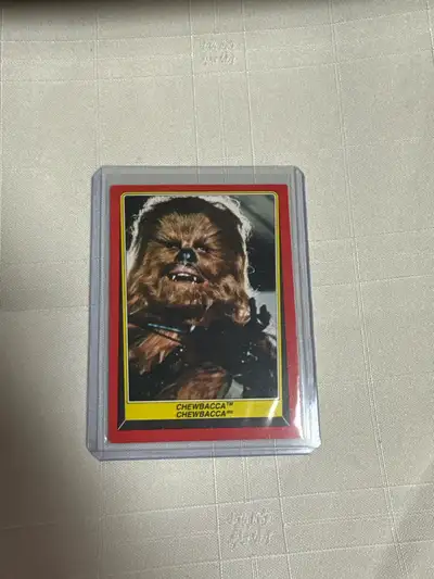 1983 STAR WARS RETURN OF THE JEDI CHEWBACCA #7(Z1)