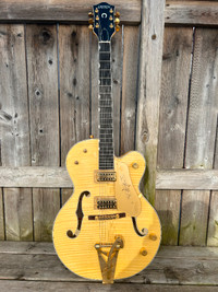 Gretsch 6120 Chet Atkins Natural Flamed Filtertron Bigsby 2014