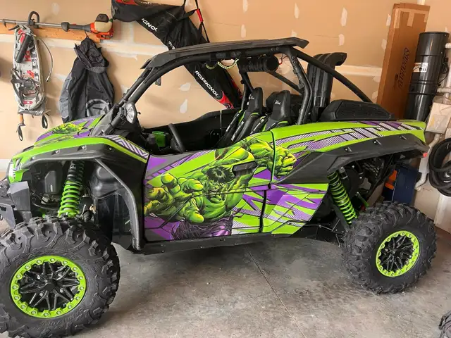 2020 Kawasaki KRX 1000 – Incredible Hulk Edition in ATVs in Red Deer - Image 4