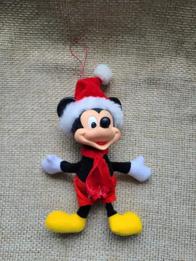 The Disney - Santa Mickey Mini  With hanging loop

, View more
