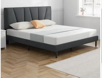 Queen Platform Bed Frame, View more