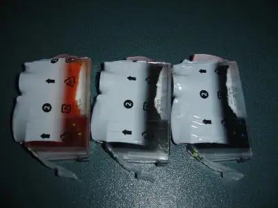 3 New Canon # 8 Printer Cartridges--Fit Various Pixma Printers, View more