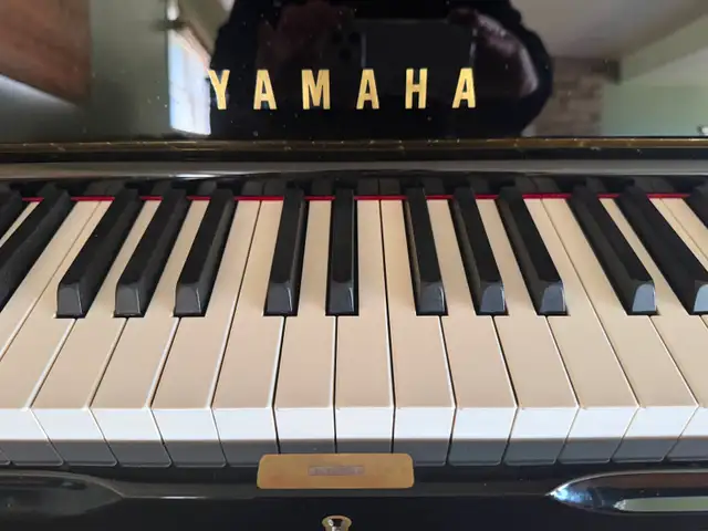 Yamaha YUS5 Professional Upright Piano (2010) – Polished Ebony – in Pianos & Keyboards in City of Toronto - Image 7