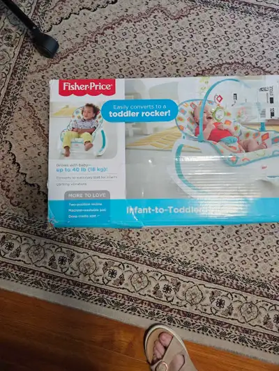 Fisher-Price Infant-to-Toddler Rocker Geo Diamonds, View more