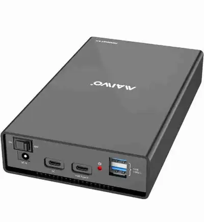 MAIWO External Hard Drive Enclosure for 3.5 2.5 Inch SATA SSD HDD USB C to SATA III Hard Drive Case...
