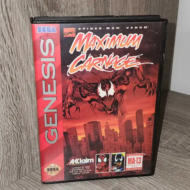 Sega Genesis Maximum Carnage