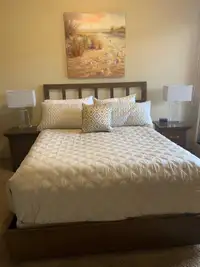 Furnished Kelowna Condo with 3 Queen Beds