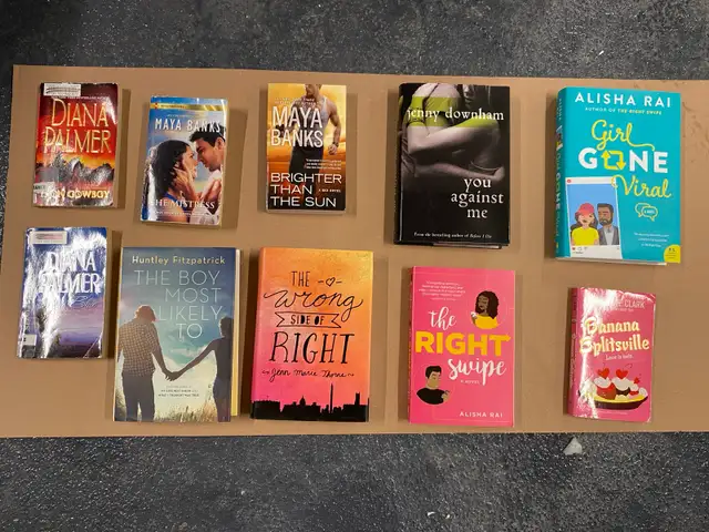 books for sale $10  each62865712286339121