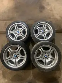 BMW OEM 17” Inch M68 Wheels & Tires 