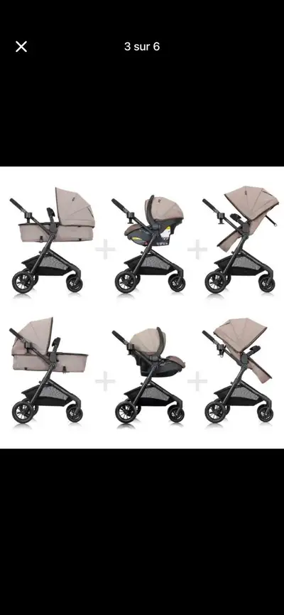 Evenflo Pivot Modular Travel System, View more