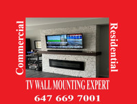 Professional tv wall mount installer Barrie & Newmarket