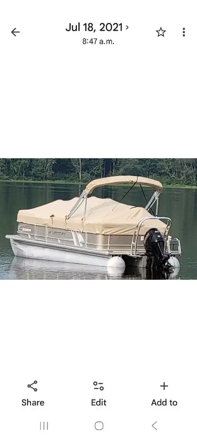 Doit Voir/Must See Ponton Starcraft de Luxe 2018 - Moteur Suzuki 90 hp 2018 - Remorque REMEQ 2018 -...