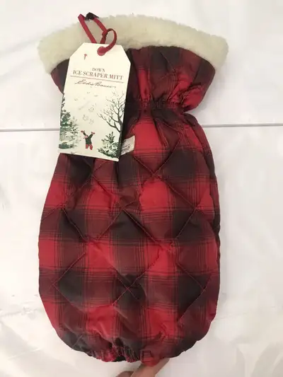 Brand new ice scraper mitten with tags $ 5, View more
