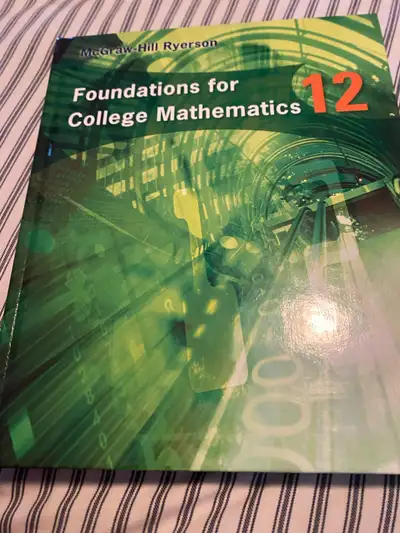 McGraw-Hill Ryerson Foundations for College Mathematics 12, View more