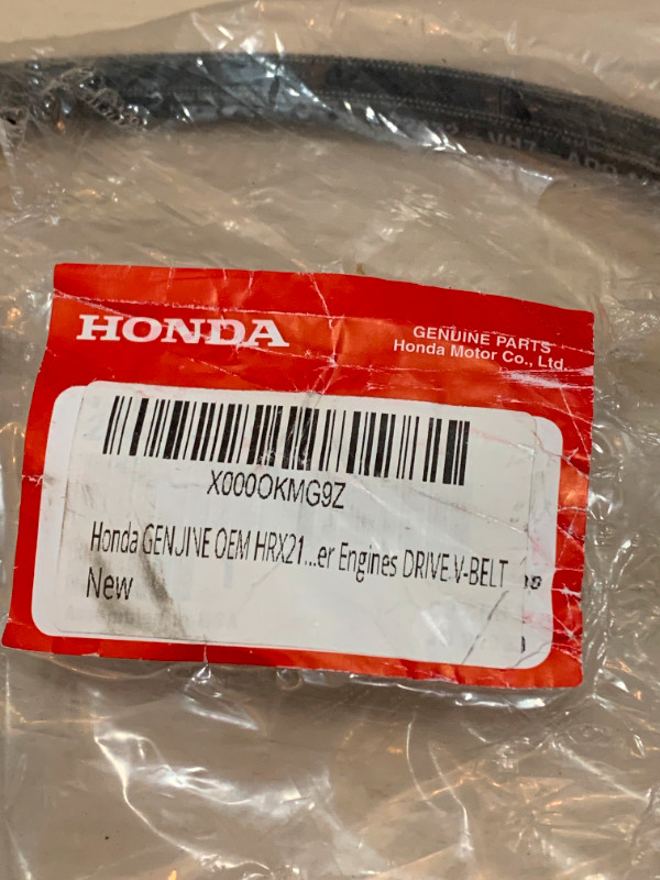 Genuine OEM Honda LAwn Mower V- Belt (K) in Other in Calgary - Image 3