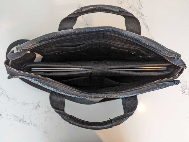 Black Laptop Bag from Danier Leather  in Laptops in Ottawa - Image 4