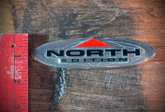 NORTH EDITION EMBLEM / NAMEPLATE / DECAL With Double Sided Tape in Auto Body Parts in Kitchener / Waterloo - Image 4