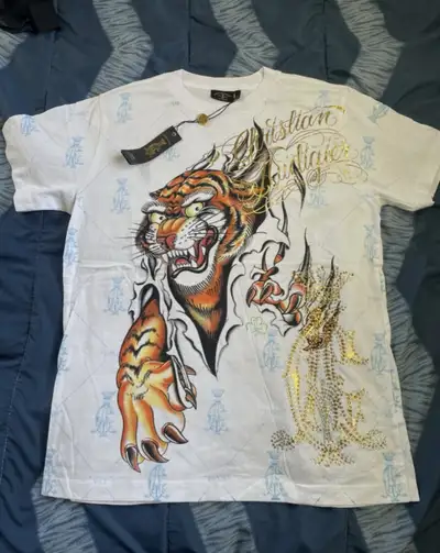 Christian Audigier NEW Men’s Graphic Shirts, View more